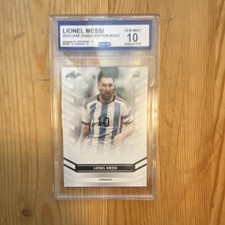 Leaf 2023 GOATs Edition Lionel Messi #OG001 PSA 10 Graded Soccer Card