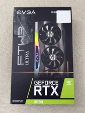 NVIDIA GEFORCE EVGA FTW3 Ultra RTX 3080 12GB Graphics Card