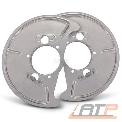 2x ANKERBLECH FÜR BREMSSCHEIBE VORNE FÜR VW TRANSPORTER T3 BUS