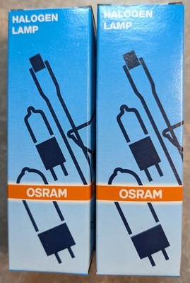 OSRAM FKW 300W 120V GY9.5 Halogen Display Optic Lamp Light Bulbs Qty. 2