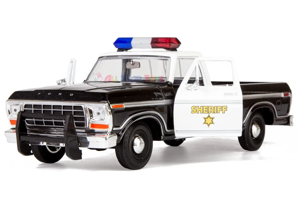 Ford F-150 Sheriff 1979 camioneta clásica F150 Police Pi exclusiva de All Star Toys... Foto 3 de 4