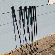 Ping G400 Irons 6-pw + sw, Black Dot | 1 inch longer Alta CB sr flex Shafts,