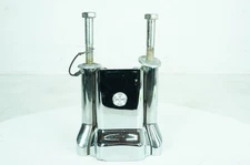 2003 Harley Sportster XL1200 C Custom OEM Front Handlebar Riser Top Clamp Chrome