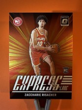 Zaccharie Risacher -2024-25 Donruss Optic -Express Lane -Rookie (RC) -Hawks