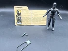 Vintage 1982 GI JOE Complete COMMANDO Code Name SNAKE EYES w FILE CARD Straight