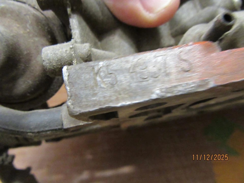 CARBURADOR CARTER AVS 4937S 1970 340 N95 BARRACUDA CHALLENGE PLYMOUTH DODGE Foto 3 de 4