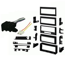 Fits Oldsmobile Cutlass Calais 1985-1987 Single DIN Harness Radio Dash Kit
