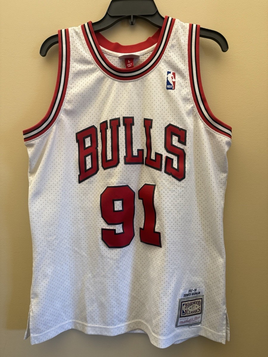305 Mitchell & Ness Hardwood Classics Dennis Rodman Chicago Bulls