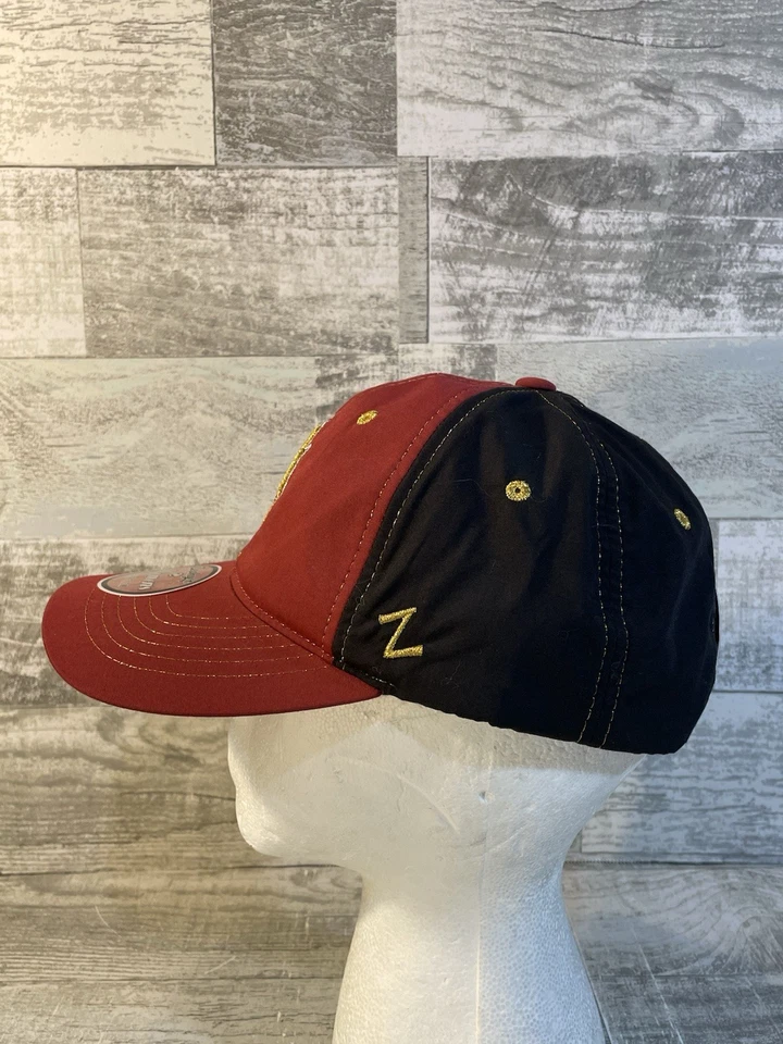 NEW Arizona State ASU Sun Devils Zephyr Women’s Hat Cap Strapback Glitter Logo - Image 2 of 4