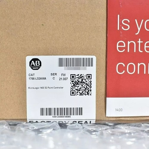 Controller 32 punti AB 1766-L32AWA SER C MicroLogix 1400 nuovo sigillato in fabbrica - Foto 1 di 5
