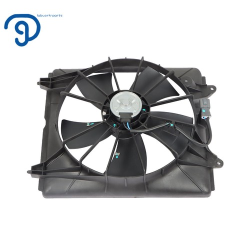 Juego de ventilador de refrigeración del radiador y ventilador condensador de aire acondicionado para Honda CR-V 2007-2009 - Imagen 7 de 10