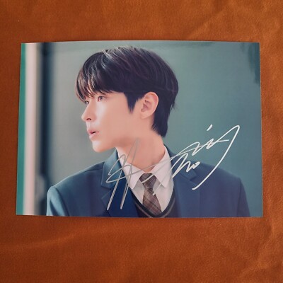 True Beauty Hwang In Youp Autographed Signed Photo K-POP 4*6 2020D #Nice