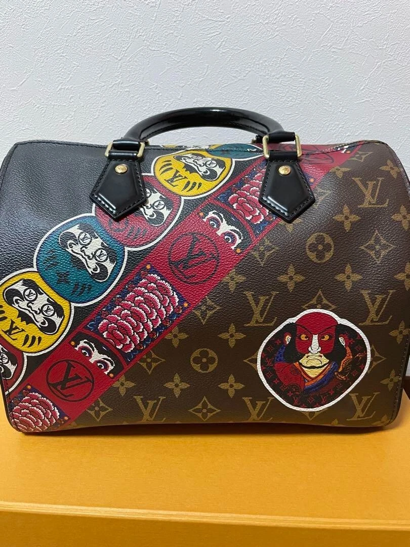 Louis Vuitton Kansai Yamamoto Monogram Kabuki Pochette Bag