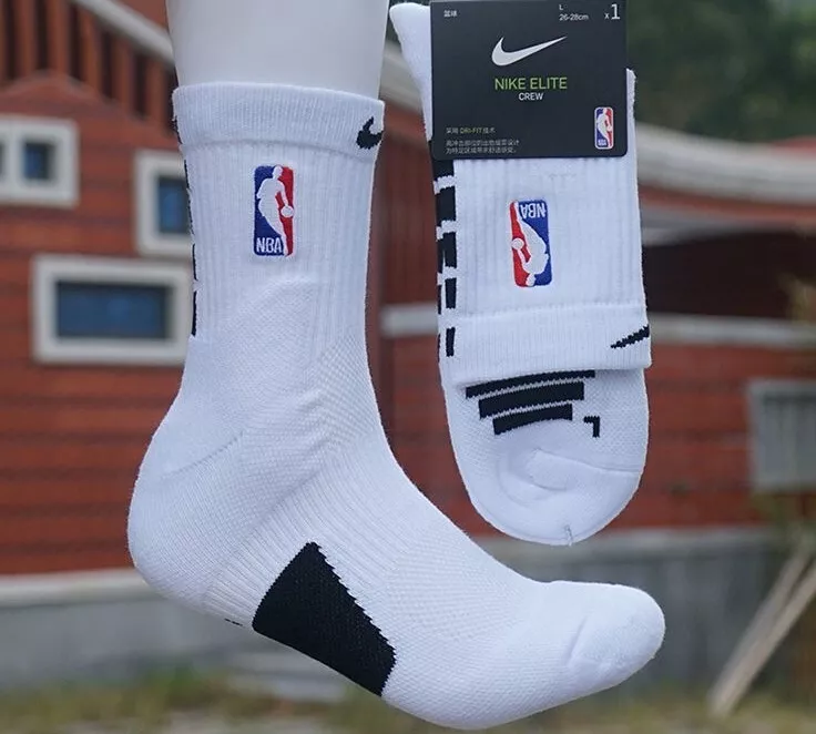 Basketball Socks Nike Elite Dri-Fit NBA Calcetines. average length US - L | eBay