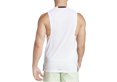 Adidas Mens Training Tank Top White IS3795 Sz XL NEW | eBay