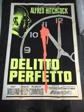 Alfred Hitchcock Dial M For Murder Italian Original Australian Poster N3067