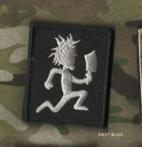 JSOC GREEN BERETS SFG SAS ODA JTF2 KSK vêlkrö 2" SWAT BLACK TAB: Hatchet Man