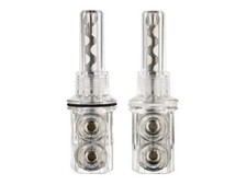 1 Paar (2 Stk.) inakustik BFA-103 Referenz Bananenstecker, rhodiniert NEU