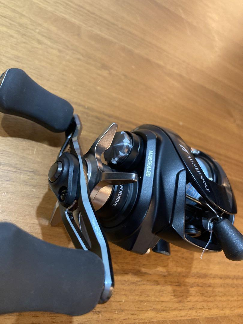 Daiwa Silverwolf SWTW 1000XH Right Handed Fishing Reel, Lightly 