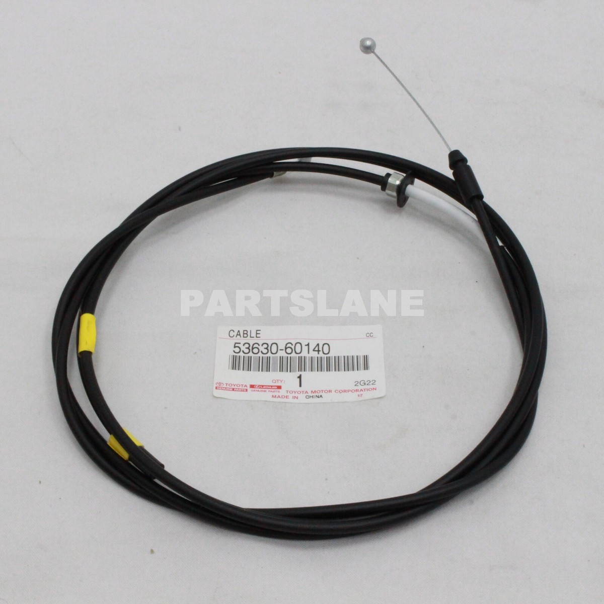 ゆう Toyota Land Cruiser Lexus LX570 URJ201 OEM Hood Lock Control Cable