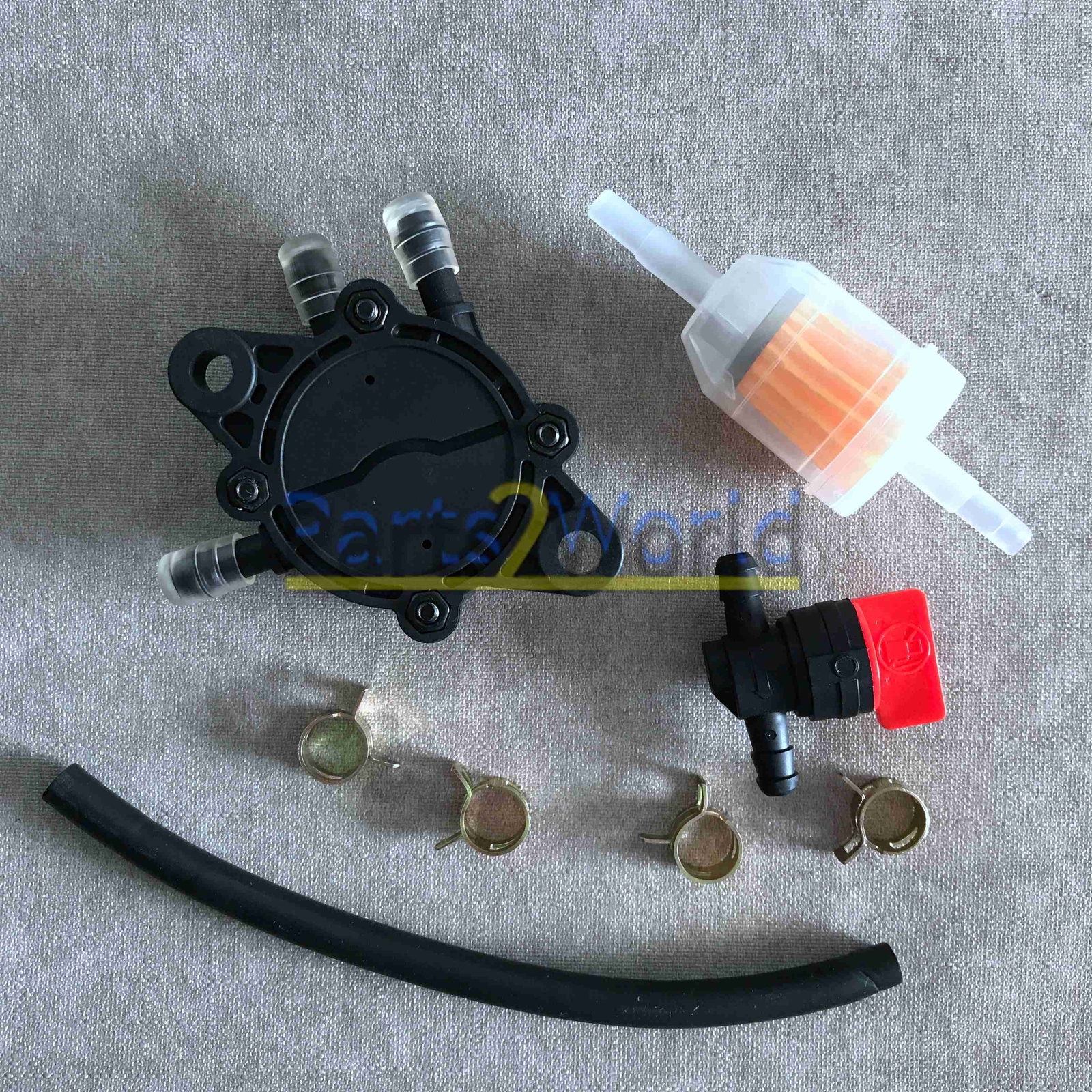Fuel Pump & Filter For John Deere Z255 Z355E Z355R Z375R Z335E Z335M