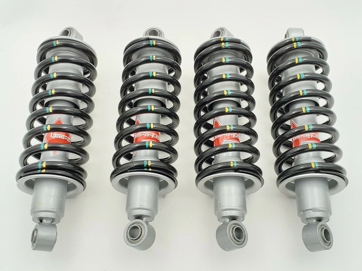 SET 4 NEW JAGUAR XJS REAR KYB SHOCKS SPRING ABSORBER DAMPER SPORTS PACK V12 3.6
