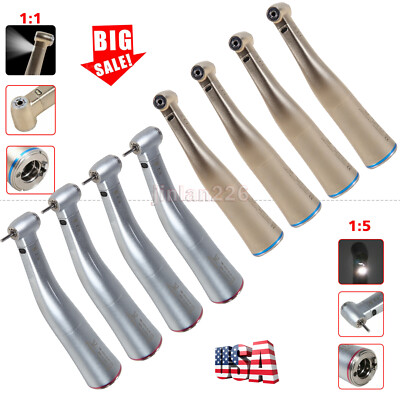 Dental 1:5 1:1 Electric Contra angle Fiber Optic Handpiece for KaV 95/NSK Inner