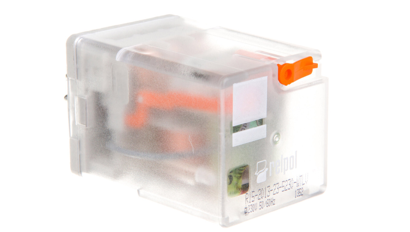 Industrial relay 3P 230V AC AgNi R15-2013-23-5230-WTLV 804668 /T2UK