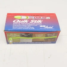 Markal 61051 Quik Stik White Twist Up Fast Drying Paint Marker NOS Lot Of 10