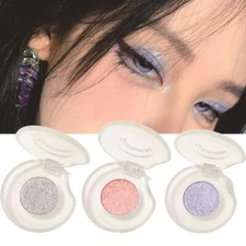 Monochrome Sequins Fair Price Explosive Flash Highlight Eyeshadow Palette^