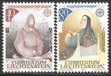 Liechtenstein 1983, Mi. No. 816-817, mint condition, see scan