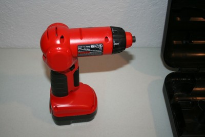 Black \u0026 Decker Swivel XD1200 12V DC 