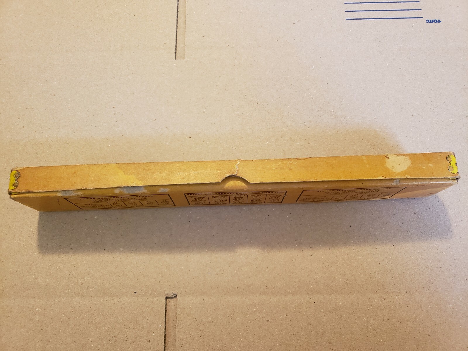 Victor Hacksaw Blade Box Victor Saw Works Middletown, New York eBay