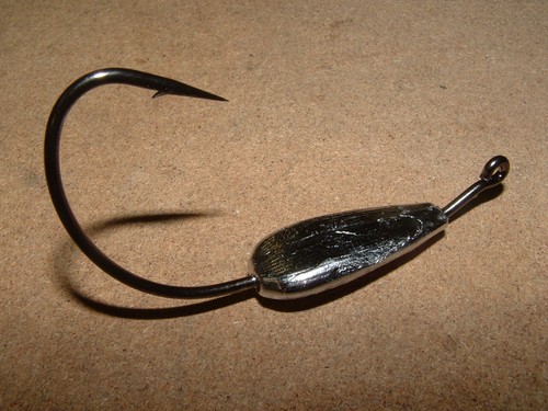 Freshwater Weighted Hook -3 mold 1/16-1/2oz 3-5o 91768 CNC Aluminum swimbait jig - Picture 4 of 4