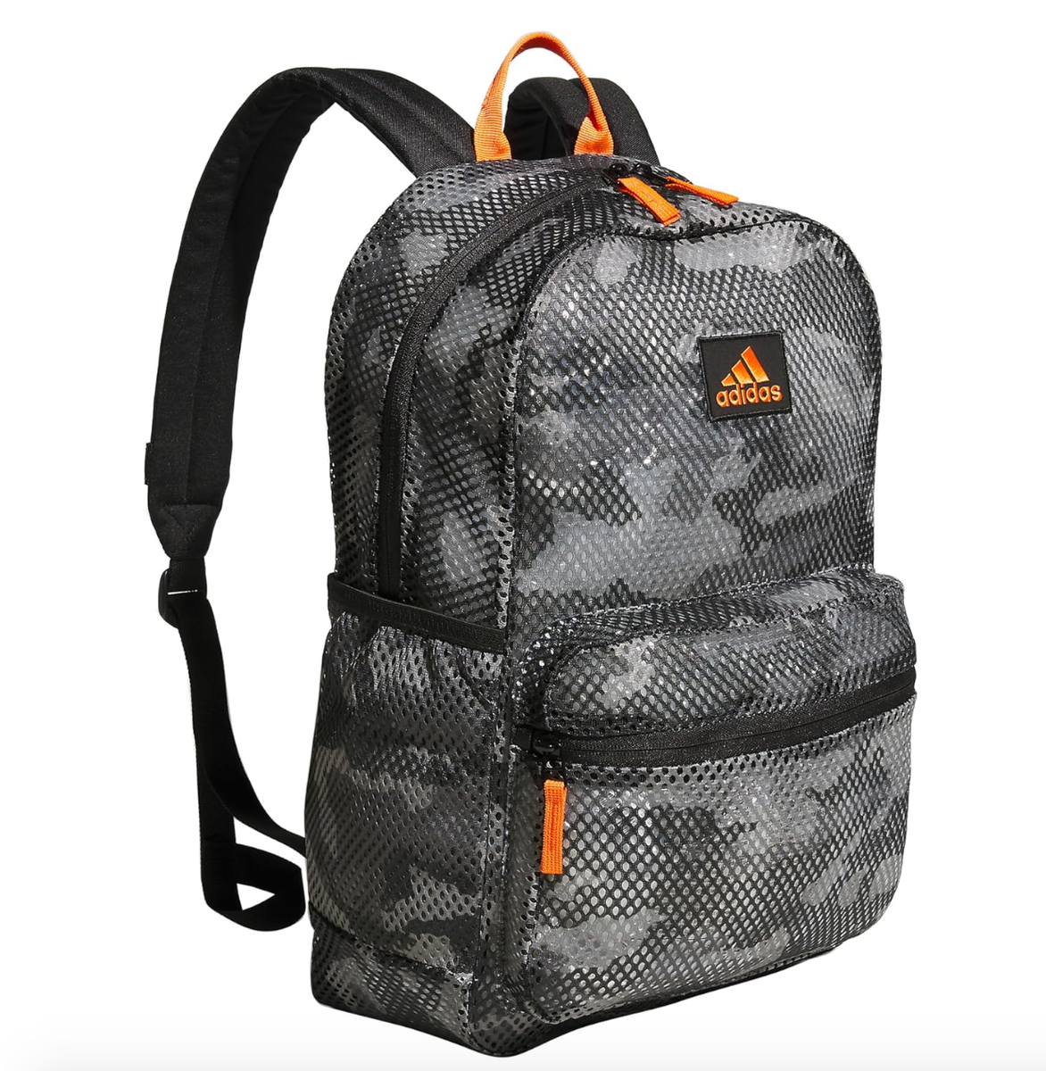 NEW Adidas Hermosa Mesh Backpack Brasilia Hustle Student Gray Camo