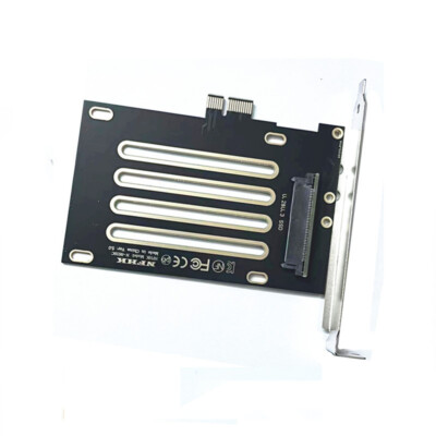 U.2 U.3 To PCIE 3.0 4.0 x1 Kit SFF-8639 Host Adapter Card For NCME PCIe