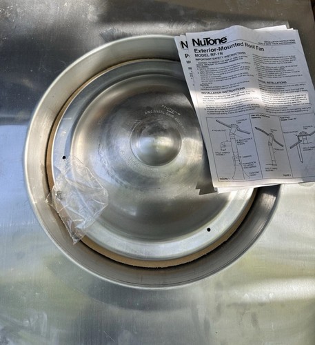 Nutone RF1N Attic Fan New Old Stock Includes Motor 16230 1/8 HP RF1 - Picture 3 of 7
