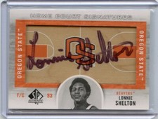 2012-13 SP AUTHENTIC #HC-LS LONNIE SHELTON AUTOGRAPH, OREGON STATE BEAVERS, 7322