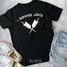 Retro Lawn Darts Shirt, Funny Survived Jarts Gift Unisex T-shirt