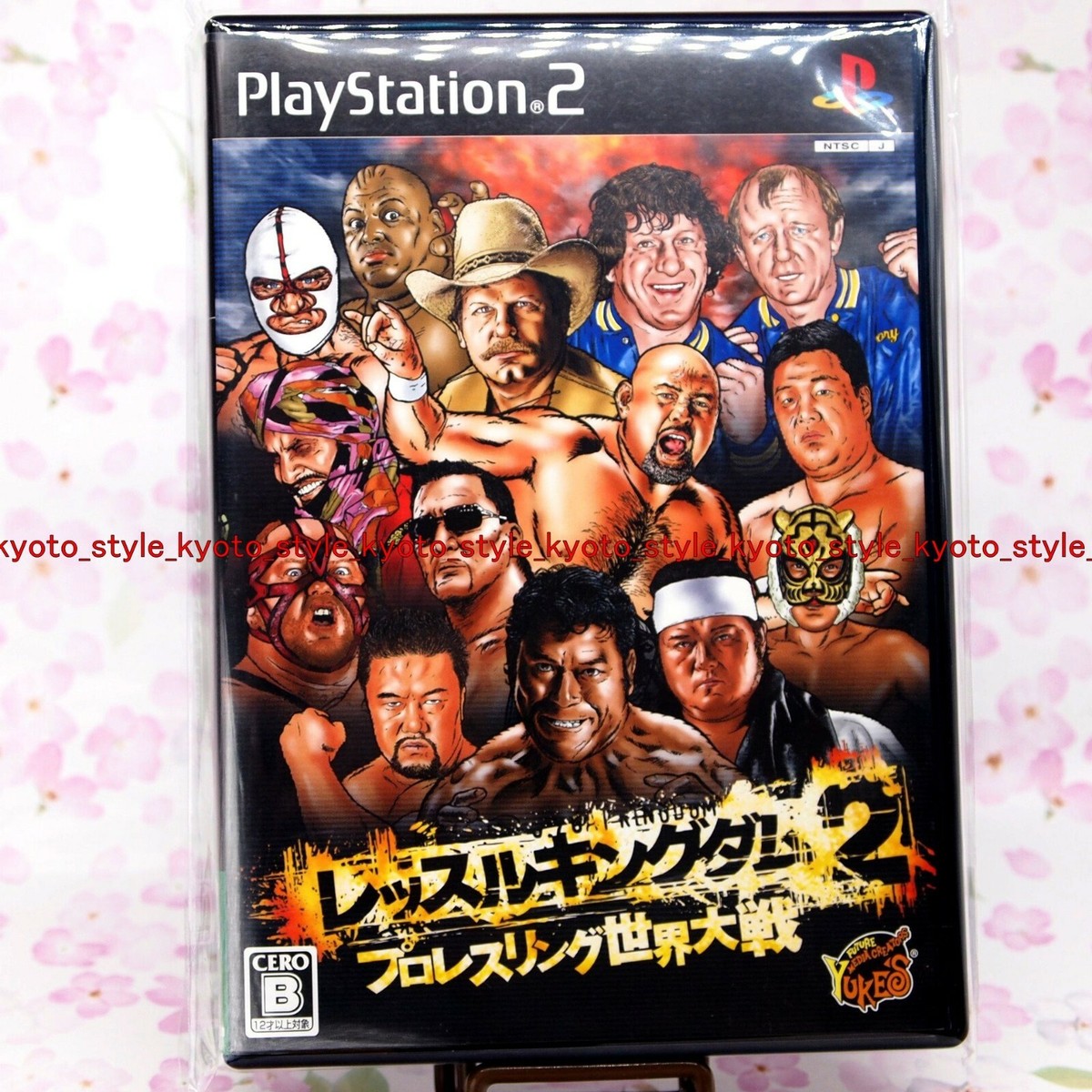 USED PS2 Wrestle Kingdom 2: Pro Wrestling Sekai Taisen 00847 Japan