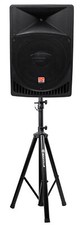 Rockville RPG15 15" Professional Powered Active 1,000w 2-Way DJ PA Speaker Stand