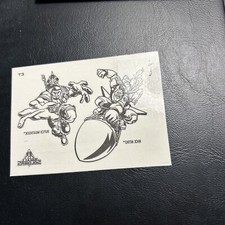 B34 Small Soldiers 1998 Inkworks T-3 tattoo Butch MeatHook Nick Nitro