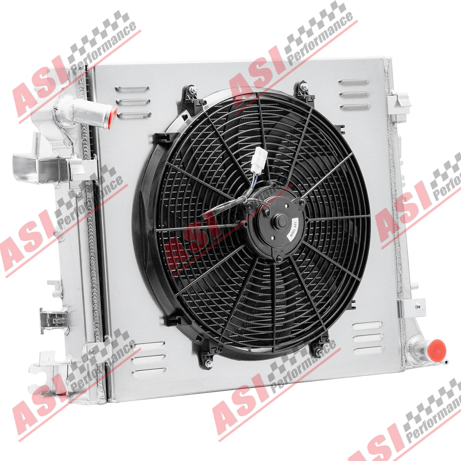 ASI 3 Row Aluminum Radiator Shroud Fan For Jeep Wrangler 2.0L 3.0L 3.6L 18-2023 thumbnail 6