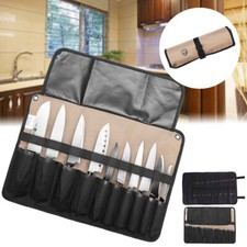 Chef Knife Knife Wallet Bag 10/21 Pocket Roll Carry Case Handle Portable Storage
