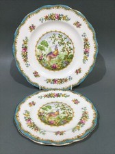 Royal Albert Bone China “ Chelsea Bird “ Dessert Plate & Side Plate