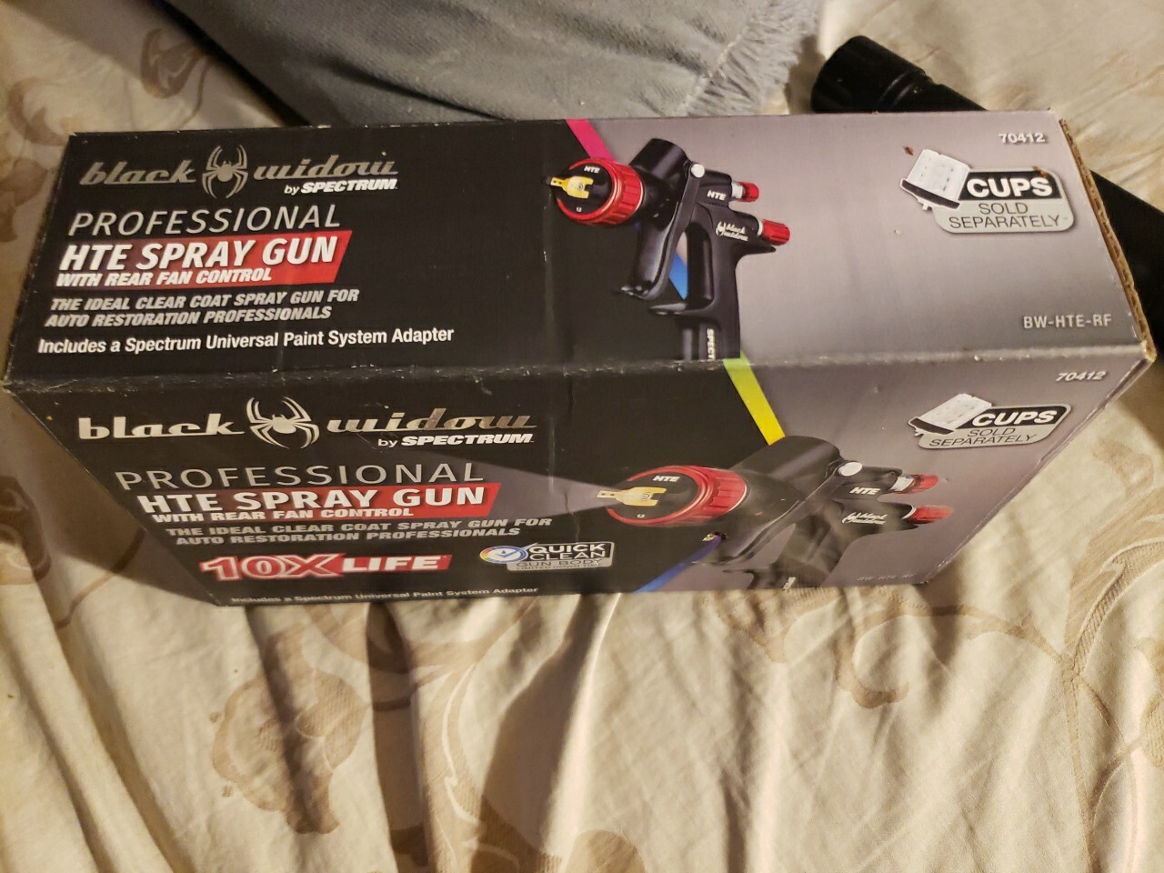 Spectrum Black Widow 70412 Professional Spray Gun BWHTERF (21752) E2