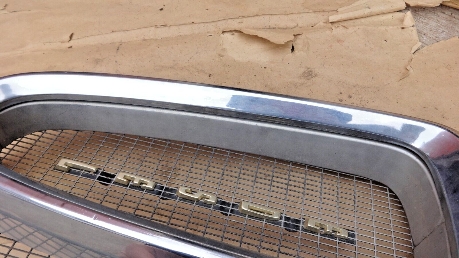 1958 Edsel Grille Center w/ Letters Original | Genuine OEM | Chrome ...