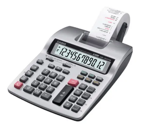 Casio HR-150TM Printing Calculator FRESH INK AND PAPER ROLL FULLY