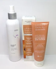 SKIN CARE MIX 2 PCS- OFRA MAKEUP FIXER & URBAN SKIN DETOX AND SCRUB