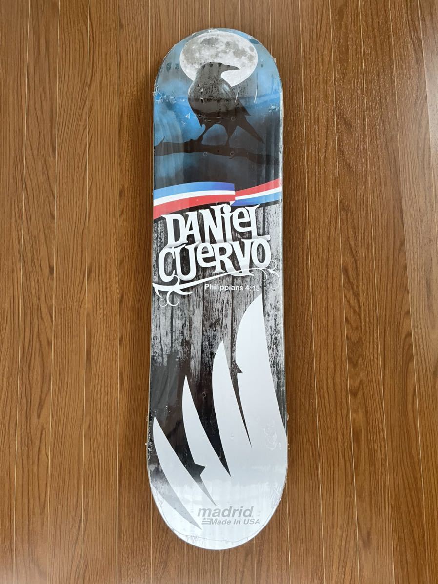 Madrid skateboards 2010's Daniel Cuervo vintage skateboard Madrid skateboards 2010's Daniel Cuervo vintage skateboard